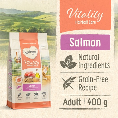 Feringa Vitality Hairball Care losos 400 g