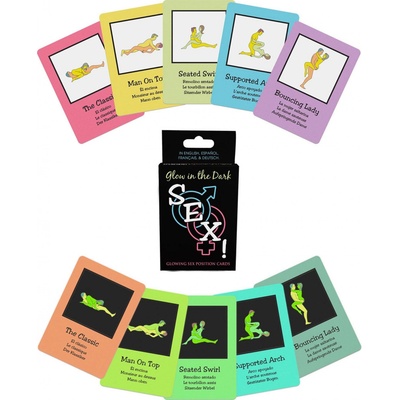 Kheper Games Glow in the Dark Sex! Cards English Version