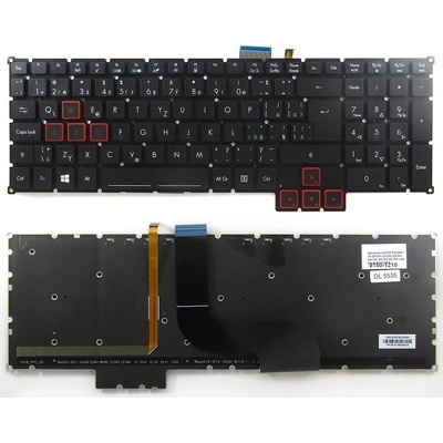česká klávesnice Acer Predator 15 G9-591 G9-592 G9-593 17 G5-793 G9-791 G9-792 G9-793 podsvit CZ/SK – Zboží Mobilmania