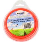 GEKO Тримерна корда 3 мм 12 м кръгла 00993 (g73995)