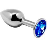 Alive Mini Metal Butt Plug Anal Pleasure Blue M