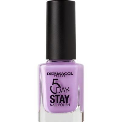 Dermacol 5 Day Stay dlhotrvajúci lak na nechty odtieň 65 Cloudy Lilac 11 ml