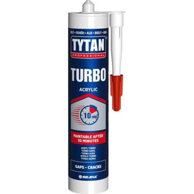 Tytan Turbo akrylový tmel 280 ml bílá