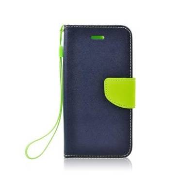 PARTNER PUZDRO FANCY BOOK SAMSUNG J100H GALAXY J1 MODRO / limetková