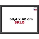 BFHM Plastový rám na puzzle 59,4x42cm A2 černý