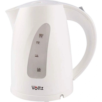Voltz 1, 7 л бяла електрическа пластмасова кана Oliver Voltz модел OV51230B (55551230bw)