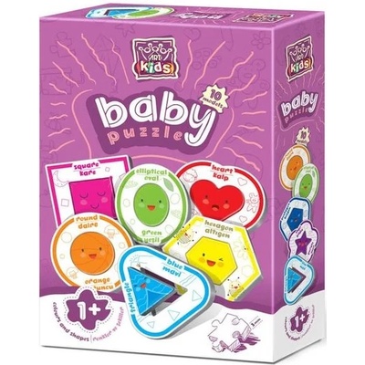 Art Puzzle Бебешки пъзел Art Puzzle - Цветове и фигури (5823)