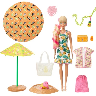 Barbie Color Reveal Pěna plná zábavy Ananasová – Zboží Dáma