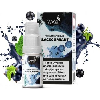 WAY to Vape Blackcurrant 10 ml 18 mg
