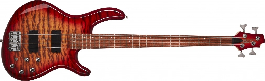 [激安] Cort Action DLX Cort Action DLX Plus Faded Grey Burst Bas electric - Muziker