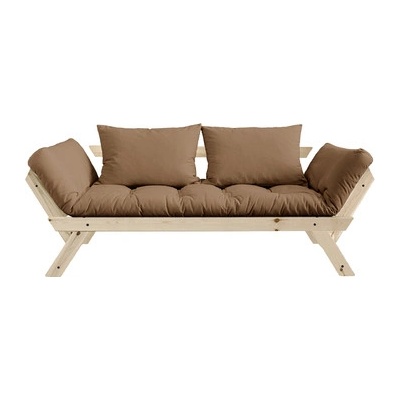 Karup sofa Bebop *180 cm natural + futon mocca 755