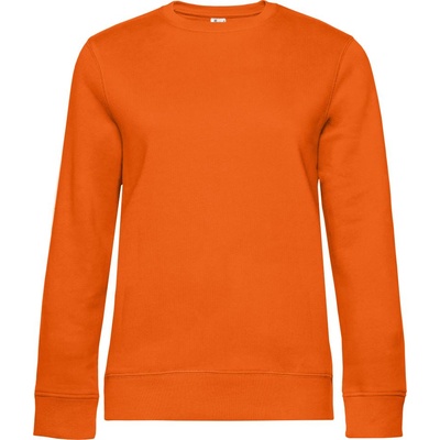 B&C Collection B&C QUEEN CREW NECK / Дамски суитшърт - оранжев S (01W01Qx3701)