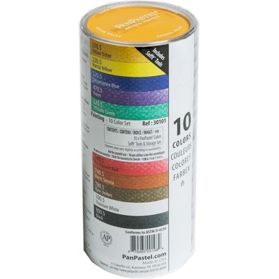 PanPastel Golden sada pastelových barev 10 ks
