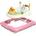 Caretero Toyz Бебешка проходилка Caretero Toyz - Stepp, Pink (TOYZ-20391)