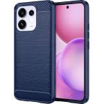 Techsuit Калъф за Oppo Reno16 / Reno16 Pro - Carbon Silicone - Techsuit - Син (KF2365505)