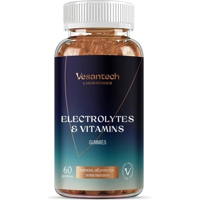 Vesantech Electrolytes & vitamins Gummies 60 kapsúl