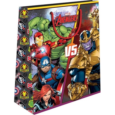 Diakakis Подаръчна торбичка License M, 18x11x23cm, Avengers (32214-А-AVENGERS)