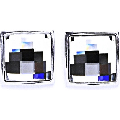 Čištín na šroubek s krystaly Swarovski Crystal čiré NŠ 1305