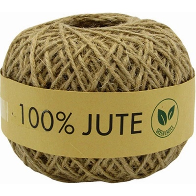 Jutová šňůra – Ø 1,5 mm x 100 m přírodní