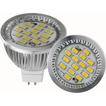 SMD Lighting LED žárovka MR16 6W bílá Teplá bílá