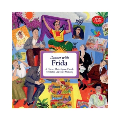Jigsaw Dinner with Frida A Dinner Date LOPEZ DE MUNAIN IRAT 1000 dielov