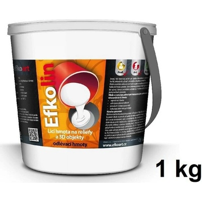 EFKOLIN - tvrdá odlévací hmota 1 kg