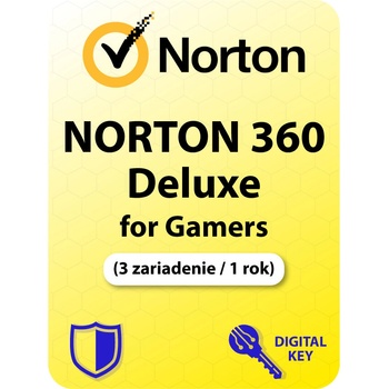 Norton 360 for Gamers EU 3 lic. 12 mes.