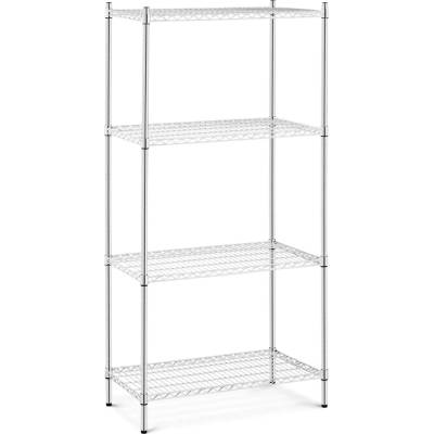 Royal Catering Kovový regál - 4 police - 90 x 45 x 180 cm - 1000 kg | RCMR-1800P47