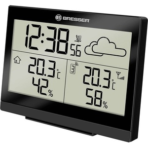 Bresser Електронна метеостанция Bresser TemeoTrend LG RC, черна (7009995)