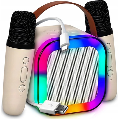 KARAOKE BLUETOOTH BEZDRÁTOVÝ MIKROFON REPRODUKTOR PRO DĚTI SET