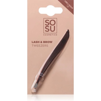SOSU Cosmetics Lash and Brow Tweezers пинсета за вежди
