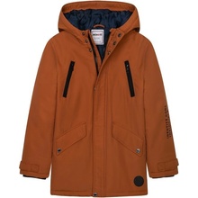 Minoti kabát chlapecký Parka Doors 3 hnědá