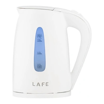 Lafe Essential, 2200W, 1, 7 L, Воден филтър, 360°, Пластмаса, Бял, Електрическа кана (LAFCZA47457)