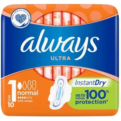 Always дамски превръзки , Normal , 10 броя