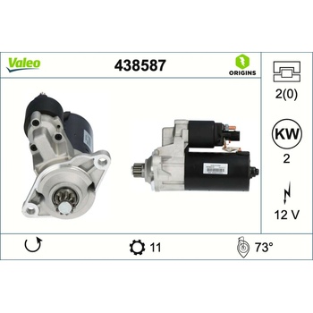 Startér VALEO 438587