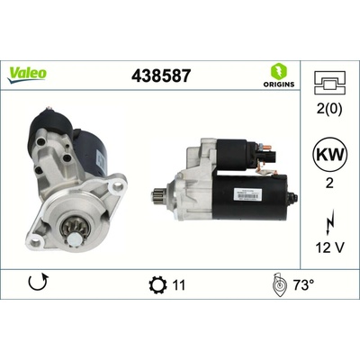 Startér VALEO 438587