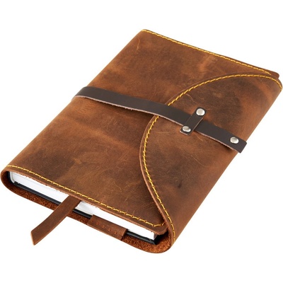 Variabilní obal s nýty Pull up hnědý – Zbozi.Blesk.cz