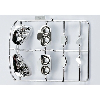 Corvette GT2 sada chromovaných dílů