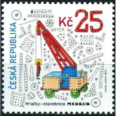 Česká pošta (2015) č. 848 ** - Česká republika - EUROPA - Hračky - stavebnice Merkur