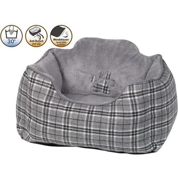 Image 1 of NOBBY Легло квадрат KAPU сиво каре - 70 x 55 x 34 см, NOBBY Германия 61326