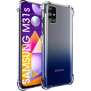 Izmael Силиконов калъф с подсилени ръбове за Samsung Galaxy M31S - Прозрачен KP23568 (23568)