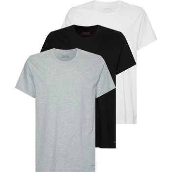 Calvin Klein Тениска Calvin Klein 3 Pack T Shirt - Black/Wht/Grey