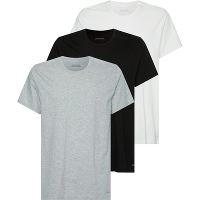 Calvin Klein Тениска Calvin Klein 3 Pack T Shirt - Black/Wht/Grey
