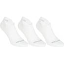 Artengo Nízké tenisové ponožky RS160 3 páry bílé