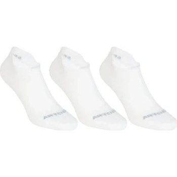 Artengo Nízké tenisové ponožky RS160 3 páry bílé