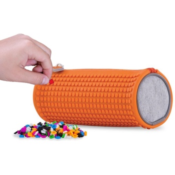 Image 1 of PIXIE CREW Несесер цилиндър Pixie Crew Grey/Orange (PXA-05-W03)