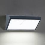 Brilagi Brilagi-LED RGBW Външно стенно осветително тяло TRIANGLE 1xE27/9W/230V антрацит IP65 (LEDBG1023)