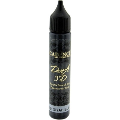 METALICKÁ KONTÚRA CADENCE 25 ML čierna