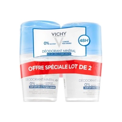Vichy Mineral roll-on 2x50 ml