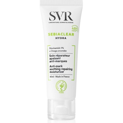Laboratoires SVR Sebiaclear Hydra успокояващ и хидратиращ крем за кожа с несъвършенства 40ml